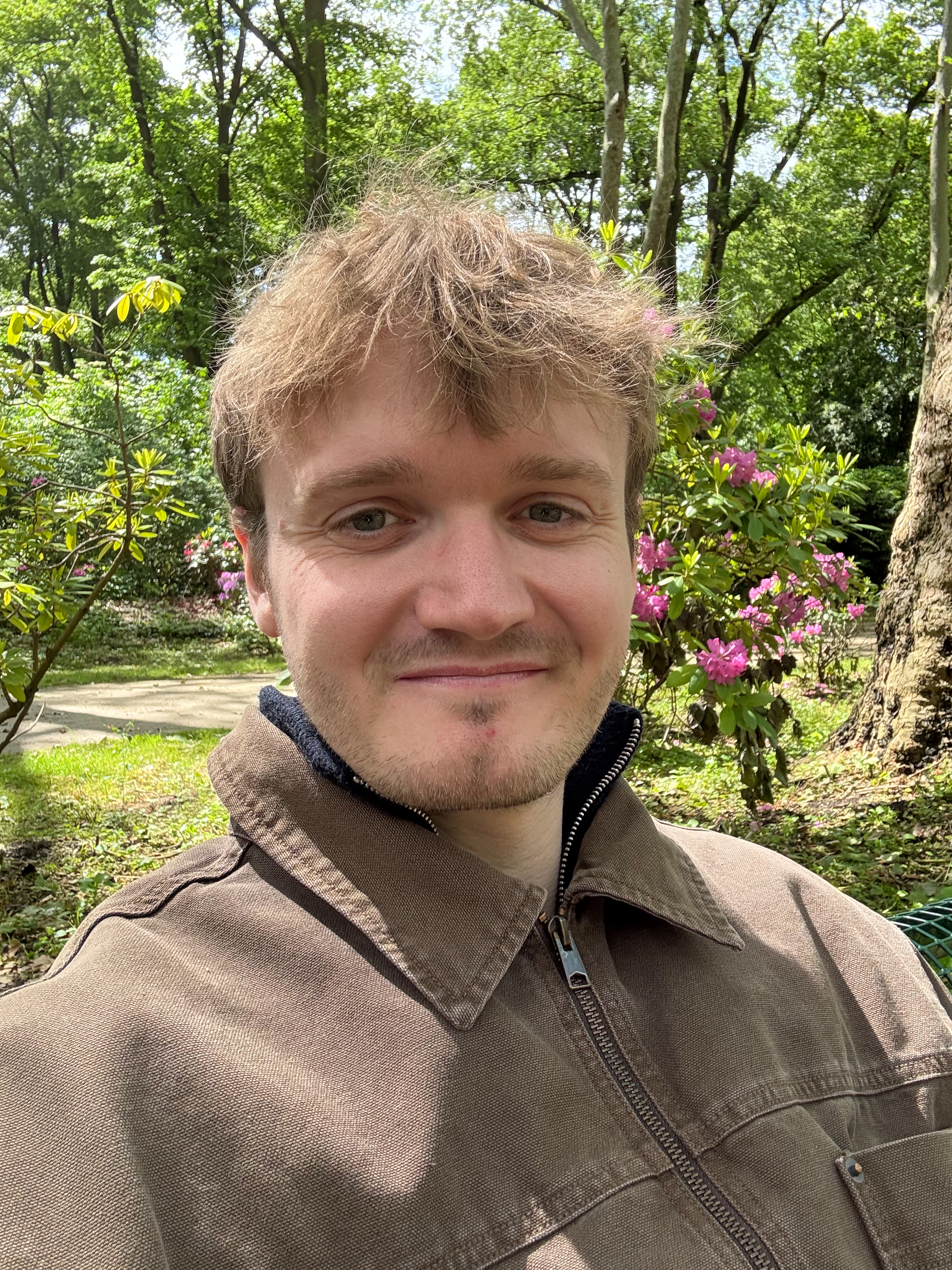 Simon Bongard im Grünen